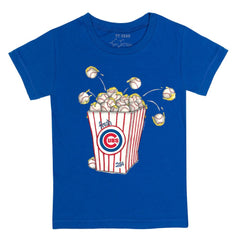 Chicago Cubs Tiny Turnip Youth Popcorn T-Shirt - MLB T-shirts