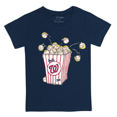 Washington Nationals Tiny Turnip Youth Popcorn T-Shirt - MLB T-shirts