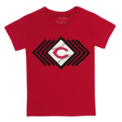 Cincinnati Reds Tiny Turnip Youth Prism Arrows T-Shirt - MLB T-shirts