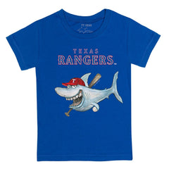 Texas Rangers Tiny Turnip Youth Shark T-Shirt - MLB T-shirts