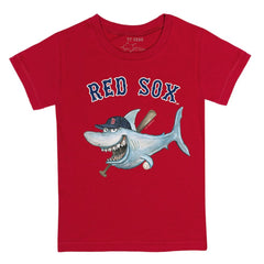 Boston Red Sox Tiny Turnip Youth Shark T-Shirt - MLB T-shirts