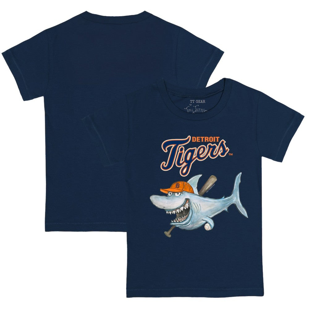Detroit Tigers Tiny Turnip Youth Shark T-Shirt - MLB T-shirts