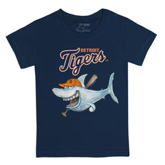 Detroit Tigers Tiny Turnip Youth Shark T-Shirt - MLB T-shirts