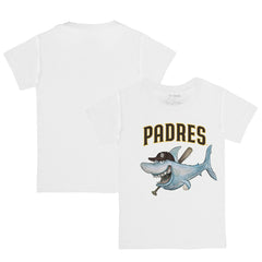 San Diego Padres Tiny Turnip Youth Shark Logo T-Shirt - MLB T-shirts