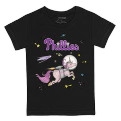 Philadelphia Phillies Tiny Turnip Youth Space Unicorn T-Shirt - MLB T-shirts