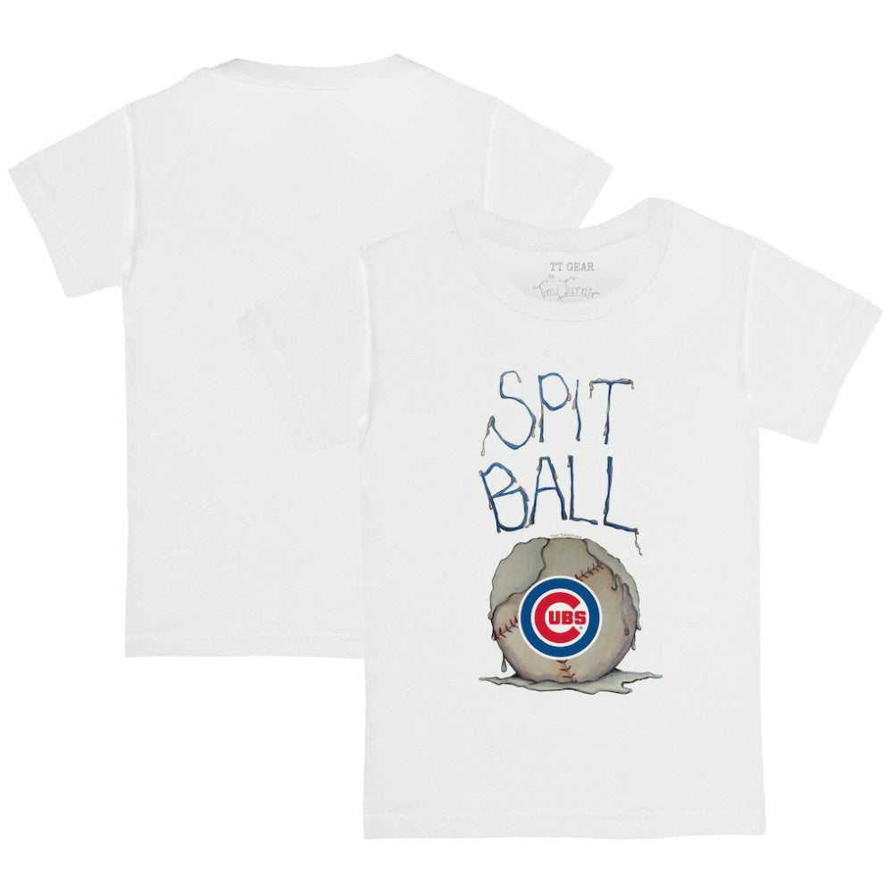 Chicago Cubs Tiny Turnip Youth Spit Ball T-Shirt - MLB T-shirts