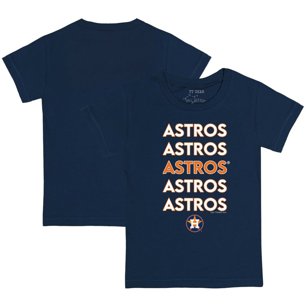 Houston Astros Tiny Turnip Youth Stacked T-Shirt - MLB T-shirts