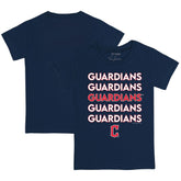 Cleveland Guardians Tiny Turnip Youth Stacked T-Shirt - MLB T-shirts