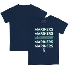 Seattle Mariners Tiny Turnip Youth Stacked T-Shirt - MLB T-shirts