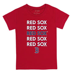 Boston Red Sox Tiny Turnip Youth Stacked T-Shirt - MLB T-shirts