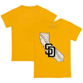 San Diego Padres Tiny Turnip Youth State Outline T-Shirt - MLB T-shirts