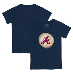 Atlanta Braves Tiny Turnip Youth Stitched Baseball T-Shirt - MLB T-shirts