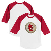 St. Louis Cardinals Tiny Turnip Youth Stitched Baseball 3/4-Sleeve Raglan T-Shirt - MLB T-shirts