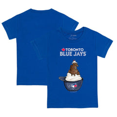 Toronto Blue Jays Tiny Turnip Youth Sundae Helmet T-Shirt - MLB T-shirts