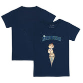 Seattle Mariners Tiny Turnip Youth Triple Scoop T-Shirt - MLB T-shirts