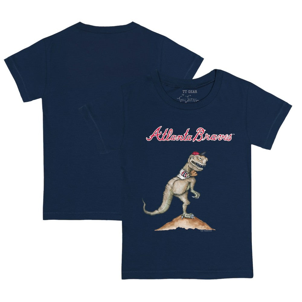 Atlanta Braves Tiny Turnip Youth TT Rex T-Shirt - MLB T-shirts