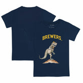 Milwaukee Brewers Tiny Turnip Youth TT Rex T-Shirt - MLB T-shirts
