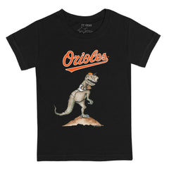 Baltimore Orioles Tiny Turnip Youth TT Rex T-Shirt - MLB T-shirts