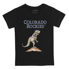 Colorado Rockies Tiny Turnip Youth TT Rex T-Shirt - MLB T-shirts