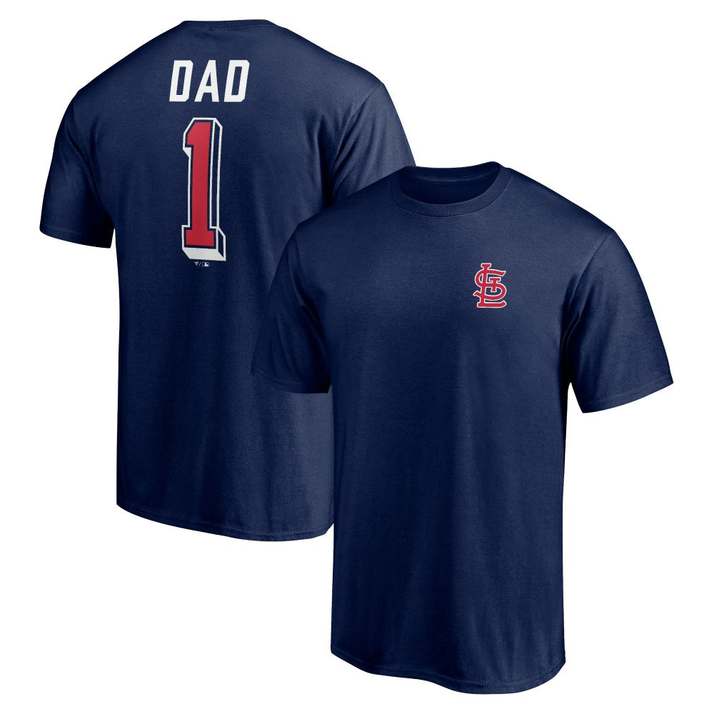 St. Louis Cardinals Number One Dad T-Shirt - MLB T-shirts