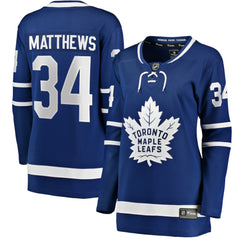 Auston Matthews Toronto Maple Leafs Fanatics Women's Home Breakaway Jersey - NHL Jerseys