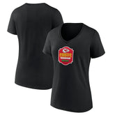 Kansas City Chiefs Women's Kingdom Mexico V-Neck T-Shirt | NFL Outlet