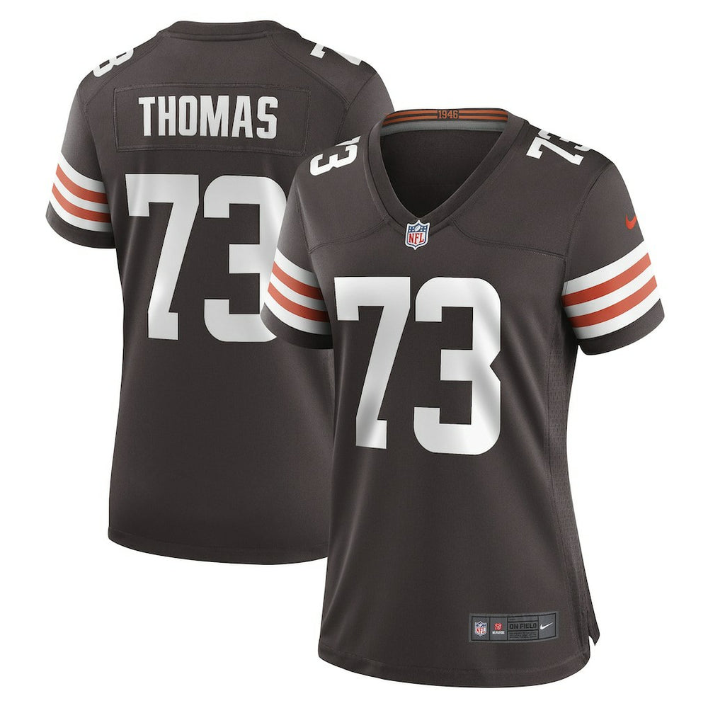 Cleveland Browns Joe Thomas Women's Retired Game Player Jersey | NFL Outlet