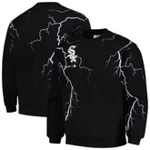 Chicago White Sox PLEASURES Lightning Crewneck Pullover Sweatshirt - MLB Pullover