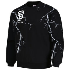 San Francisco Giants PLEASURES Lightning Crewneck Pullover Sweatshirt - MLB Pullover