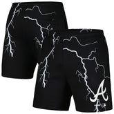 Atlanta Braves PLEASURES Lightning Shorts - MLB Shorts