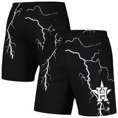 Houston Astros PLEASURES Lightning Shorts - MLB Shorts