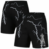 Los Angeles Angels PLEASURES Lightning Shorts - MLB Shorts