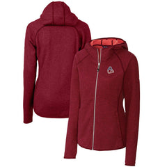 Baltimore Orioles Cutter & Buck Women's Americana Logo Mainsail Sweater-Knit Full-Zip Hoodie - MLB Hoodies