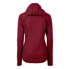 Pittsburgh Pirates Cutter & Buck Women's Americana Logo Mainsail Sweater-Knit Full-Zip Hoodie - MLB Hoodies