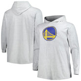 Heather Gray Golden State Warriors Big & Tall Pullover Hoodie sale | NBA