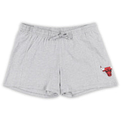 Red/Heather Gray Chicago Bulls Women's Plus Size T-Shirt & Shorts Combo Set sale | NBA