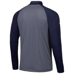 Boston Red Sox Levelwear Charter Striped Raglan Quarter-Zip Top - MLB Tops