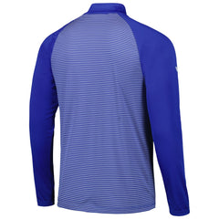 Los Angeles Dodgers Levelwear Charter Striped Raglan Quarter-Zip Top - MLB Tops