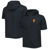 San Francisco Giants Levelwear Recruit Full-Zip Short Sleeve Hoodie - MLB Hoodies