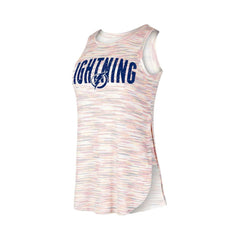 Tampa Bay Lightning Concepts Sport Women's Sunray Multicolor Tri-Blend Tank Top - NHL Tank Top