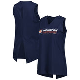 Houston Astros Levelwear Women's Paisley Chase V-Neck Tank Top - MLB Tanks