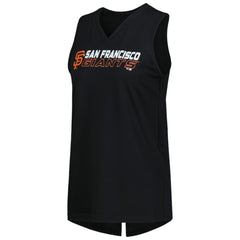San Francisco Giants Levelwear Women's Paisley Chase V-Neck Tank Top - MLB Tanks