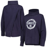 New York Yankees Levelwear Women's Sunset Farm Team Pullover Sweatshirt - MLB Pullover