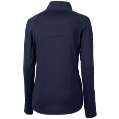 Minnesota Twins Cutter & Buck Women's Adapt Eco Knit Stretch Half-Zip Logo Pullover Top - MLB Pullover