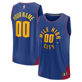 Blue Denver Nuggets Youth Fast Break Replica Custom Jersey sale | NBA
