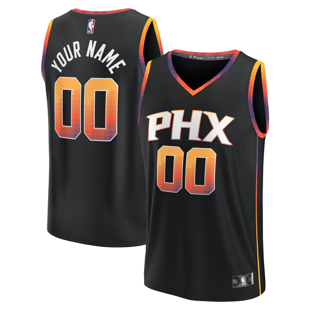 Black Phoenix Suns Youth Fast Break Replica Custom Jersey | NBA
