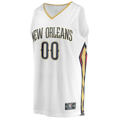 White New Orleans Pelicans Unisex Custom Fast Break Jersey | NBA