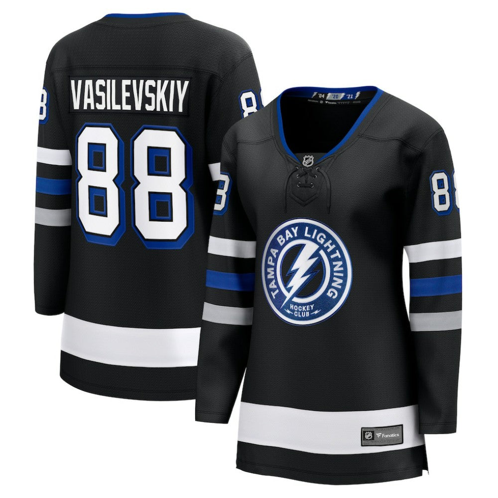 Andrei Vasilevskiy Tampa Bay Lightning Fanatics Women's Breakaway Jersey - NHL Jerseys
