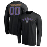 Arizona Diamondbacks Personalized Cooperstown Collection Winning Streak Long Sleeve T-Shirt - MLB T-shirts