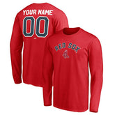 Boston Red Sox Personalized Cooperstown Collection Winning Streak Long Sleeve T-Shirt - MLB T-shirts